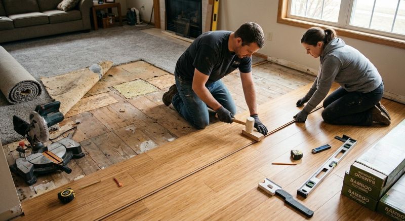 Bamboo Flooring Installation in Staten Island, NY