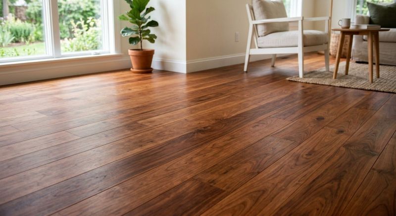 Cherry Floor Installation in Bergen County, NJ