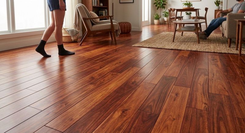 Cherry Floor Installation in East Hanover, NJ