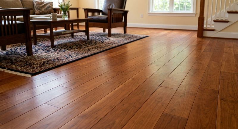 Cherry Floor Installation in Jamaica, NY