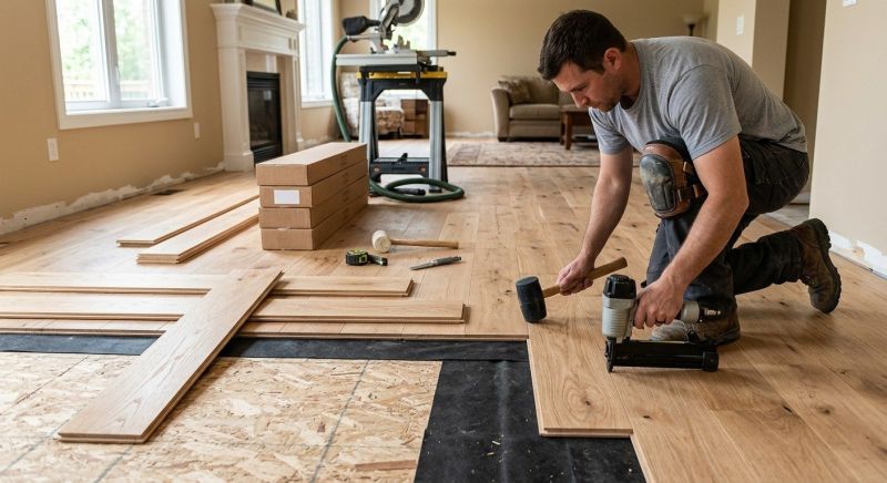 Hardwood Floor Installation in Forest Hills, NY