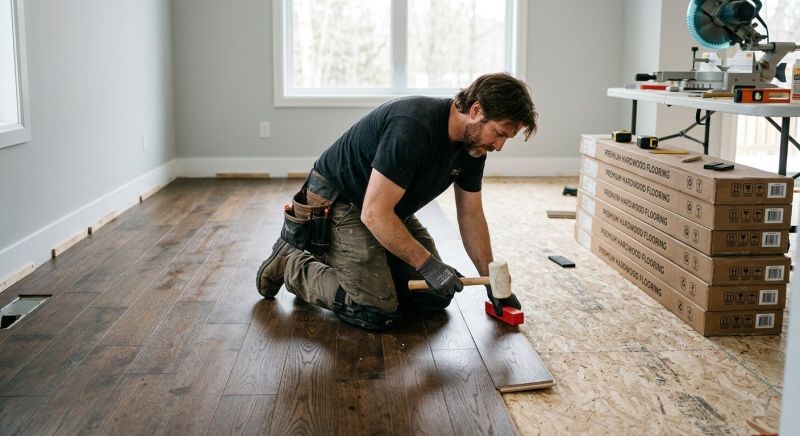 Hardwood Floor Installation in Hillside, NJ