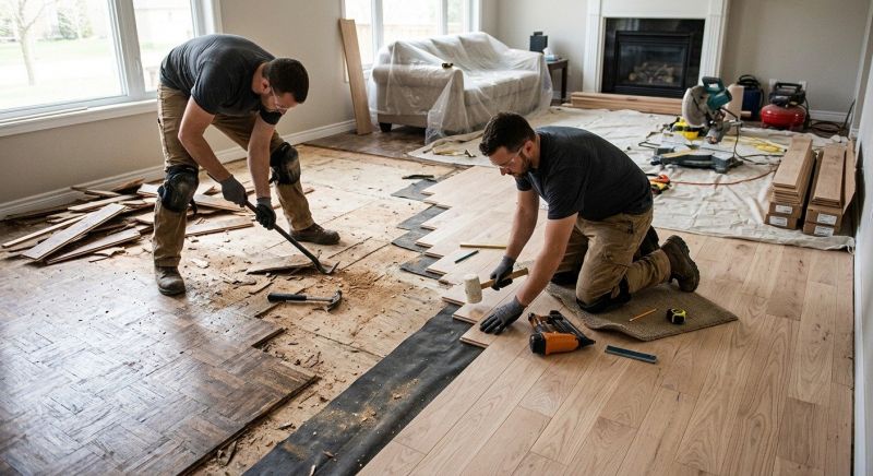 Hardwood Floor Renovation in Staten Island, NY