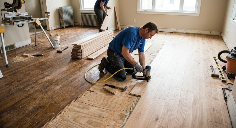 Hardwood Replacement in Colonia, NJ