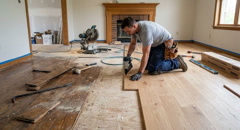 Hardwood Replacement in Flushing, NY