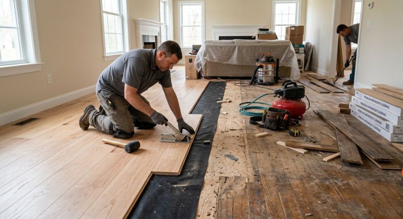 Hardwood Replacement in Long Branch, NJ