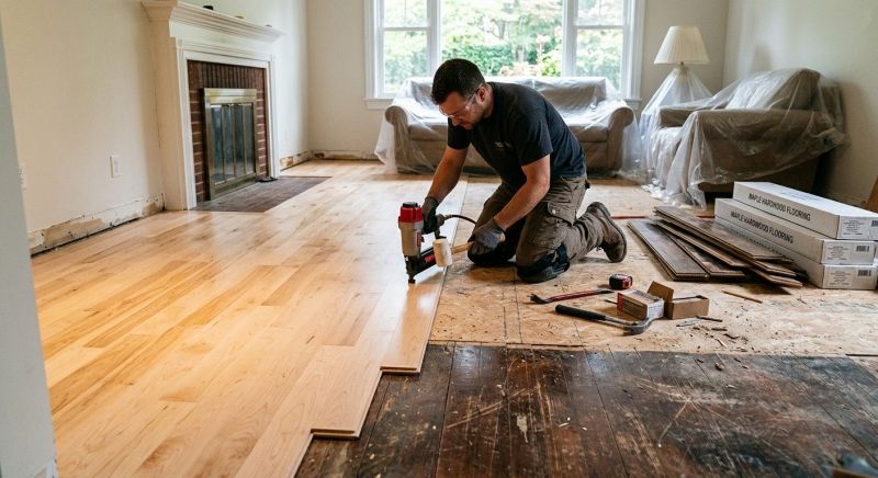 Maple Flooring Installation in Bronx County, NY