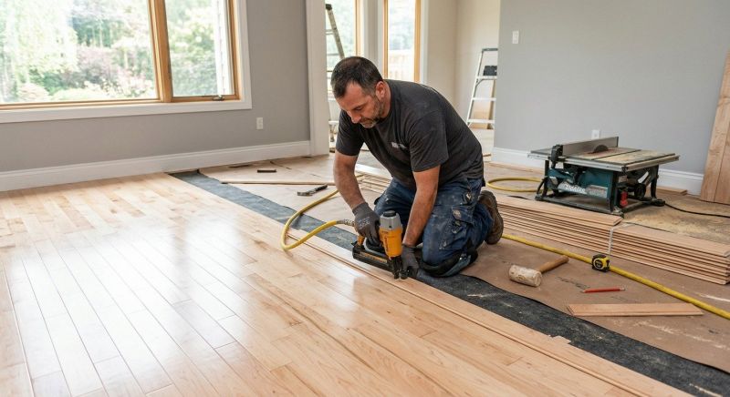 Maple Flooring Installation in Clifton, NJ