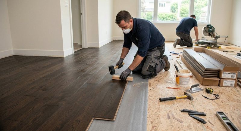 Maple Flooring Installation in Eatontown, NJ
