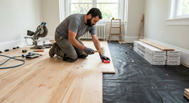 Maple Flooring Installation in Englewood, NJ