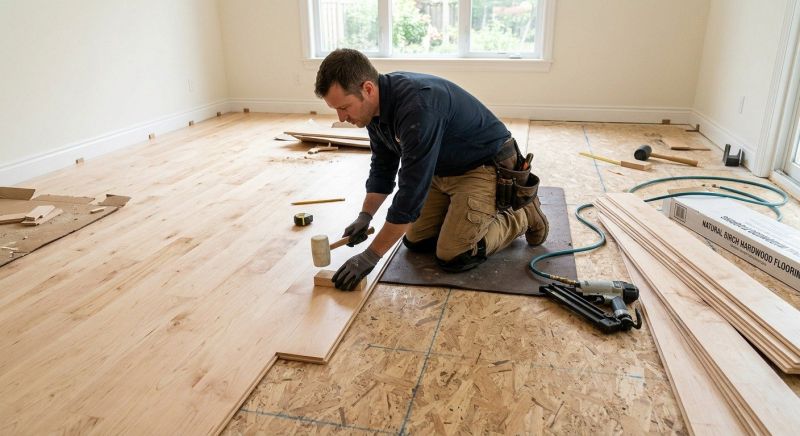 Maple Flooring Installation in New York, NY