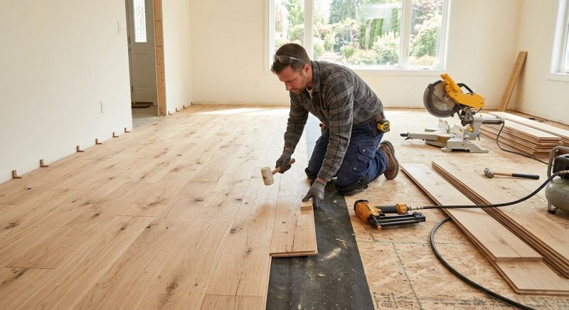 Oak Floor Installation in Bronx, NY