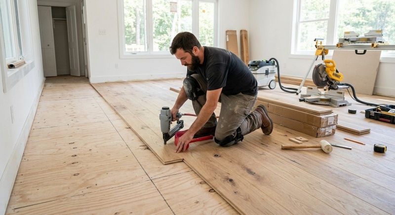 Oak Floor Installation in Bronx, NY