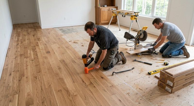 Oak Floor Installation in New York, NY