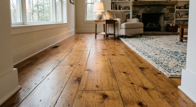 Pine Floor Installation in Staten Island, NY