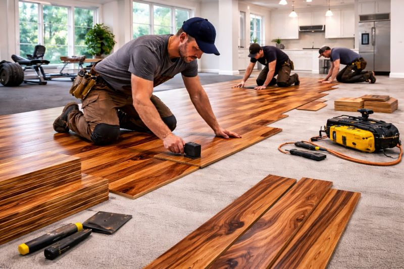 Teak Flooring Installation in Staten Island, NY