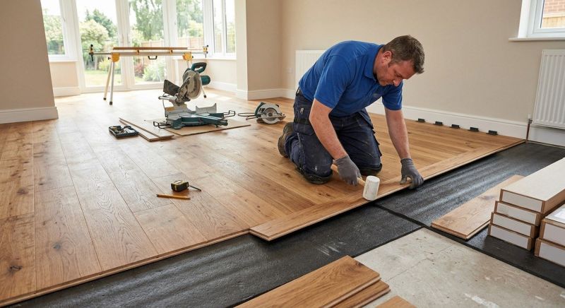 Wide Plank Floor Installation in Staten Island, NY